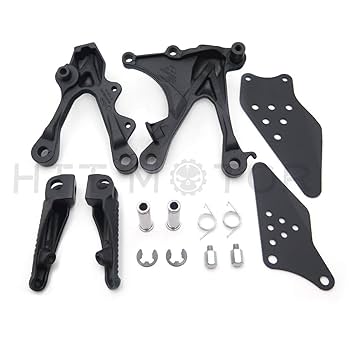 Amazon.com: HTTMT MT390-006- Black Front Rider Foot Pegs